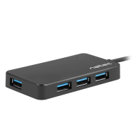 NATEC HUB USB 3.0 MOTH 4-PORTY CZARNY NHU-1342 - 1470226 - zdjęcie 2